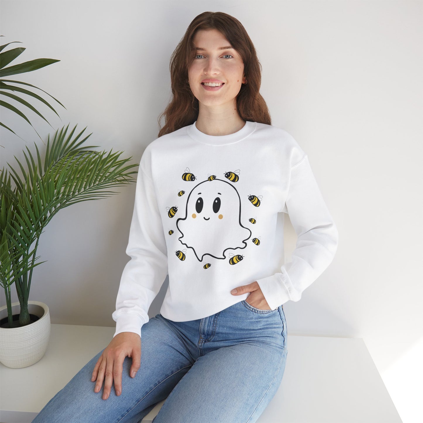 Boo Bees - Unisex Heavy Blend™ Crewneck Sweatshirt