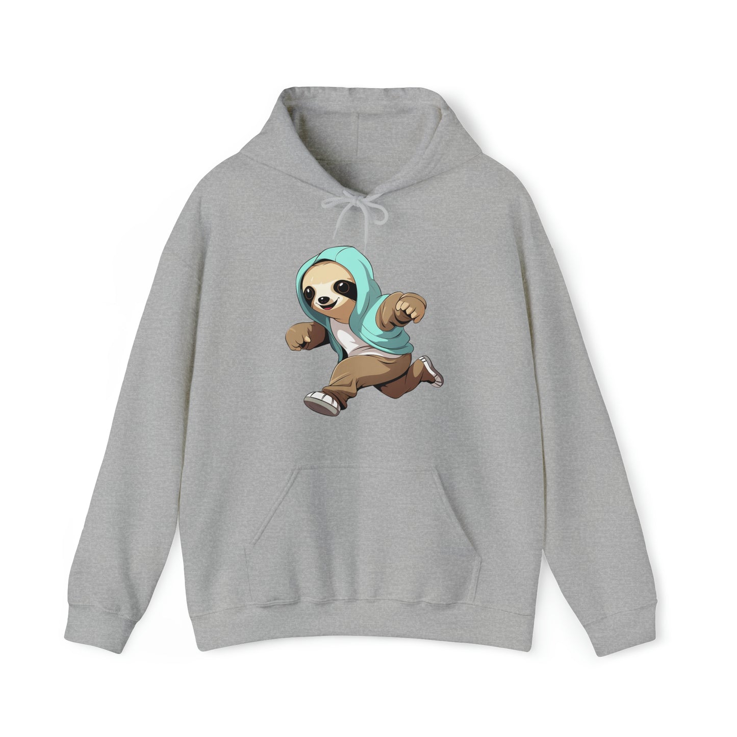 Running Sloth - Unisex Heavy Blend™ Hooded Sweatshirt