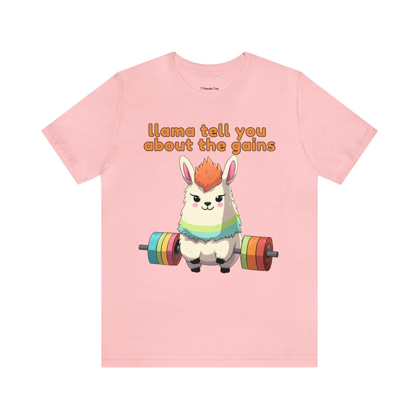 Llama tell you about the gains - Unisex Jersey Short Sleeve Tee