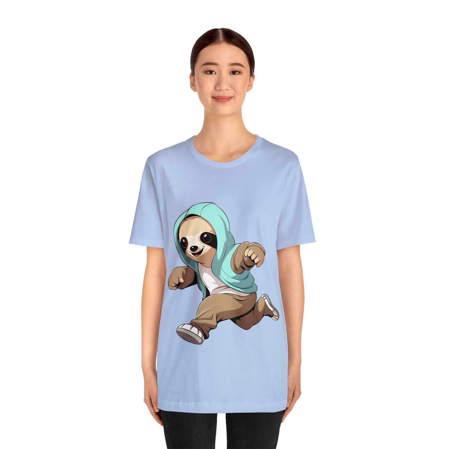 Running Sloth - Unisex Jersey Short Sleeve Tee