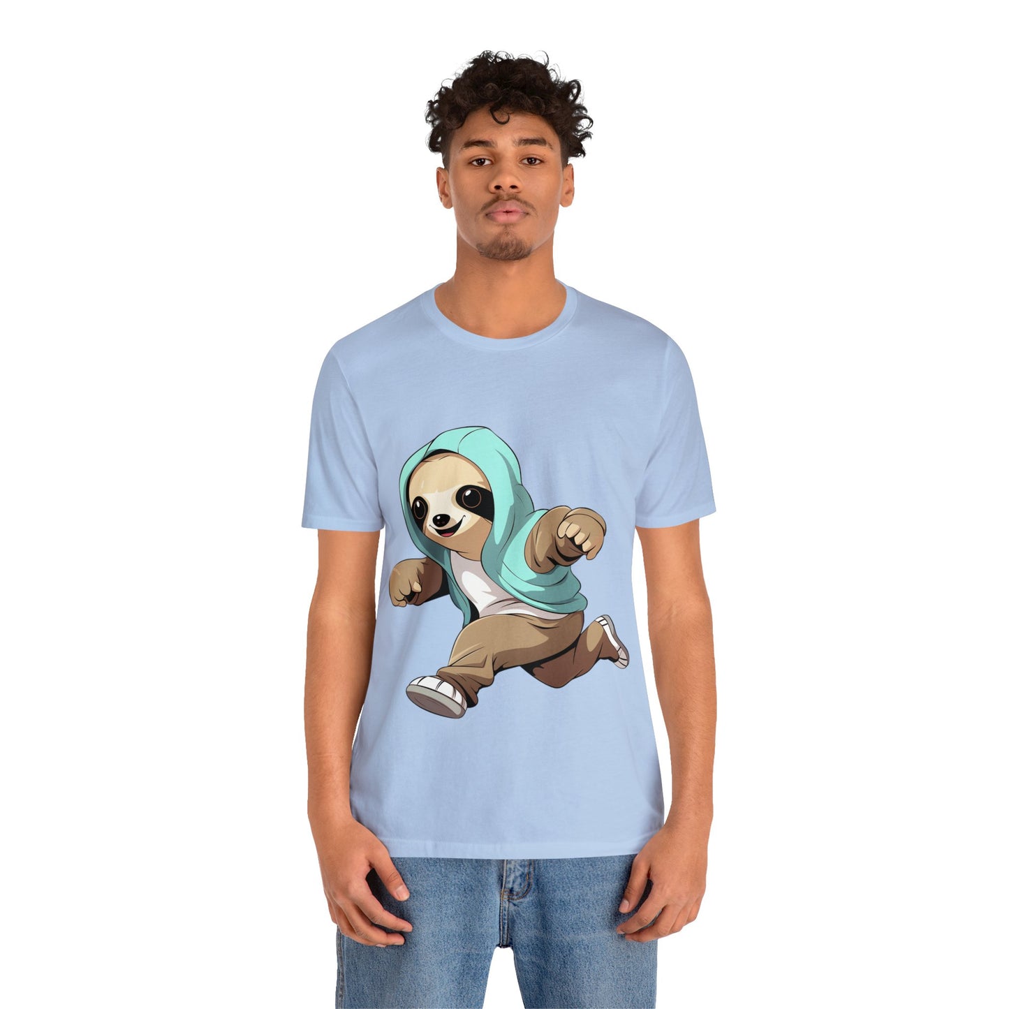 Running Sloth - Unisex Jersey Short Sleeve Tee
