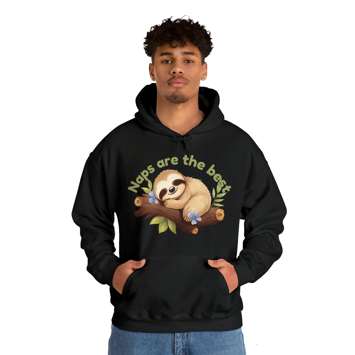 Naps are the best - Unisex Heavy Blend™ Hooded Sweatshirt