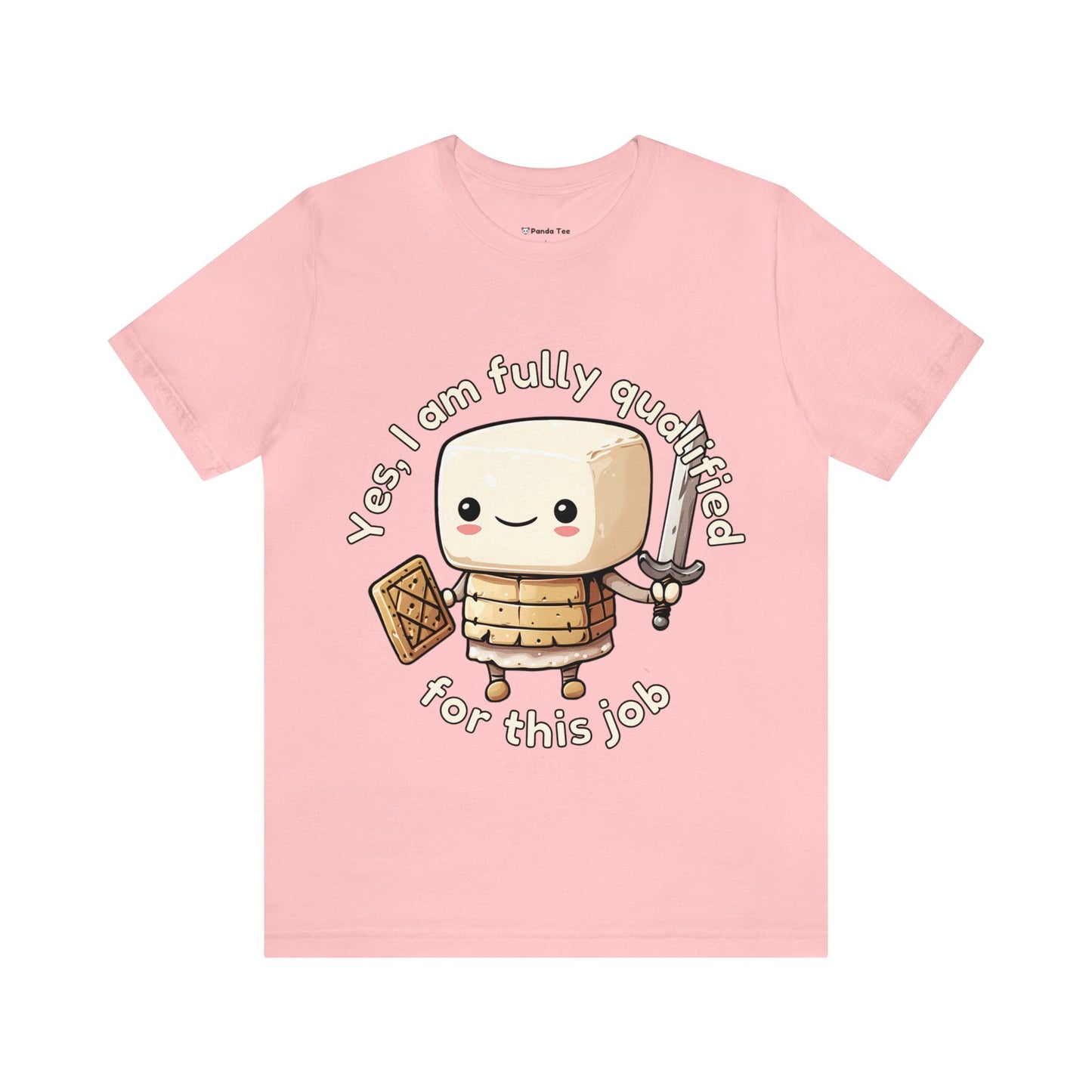 Marshmallow Warrior - Unisex Jersey Short Sleeve Tee