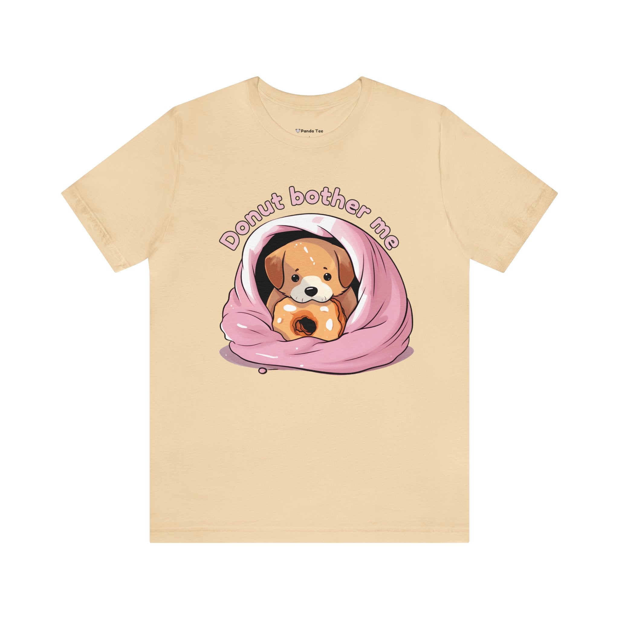Donut bother me (dog) - Unisex Jersey Short Sleeve Tee – Panda Tee