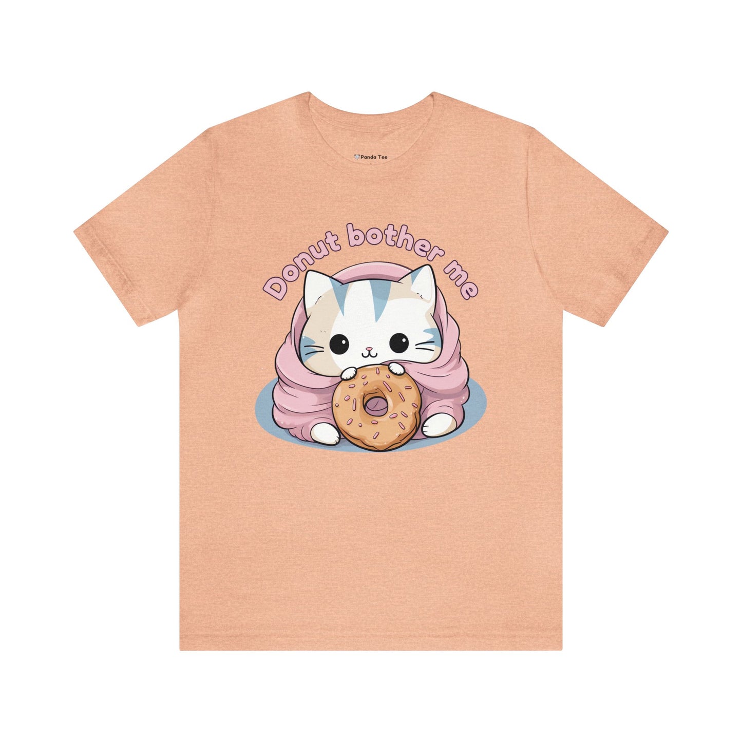 Donut bother me (cat) - Unisex Jersey Short Sleeve Tee