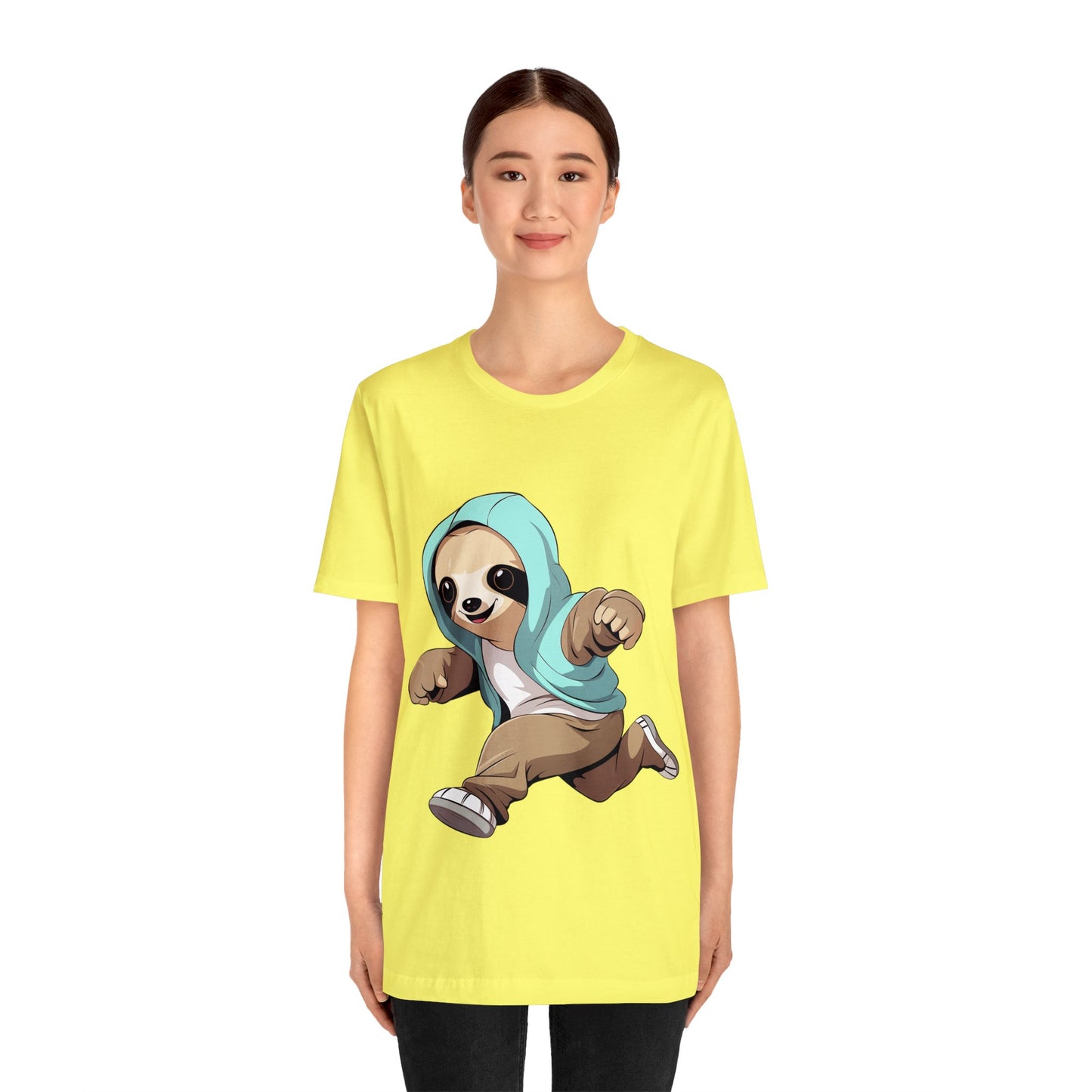 Running Sloth - Unisex Jersey Short Sleeve Tee