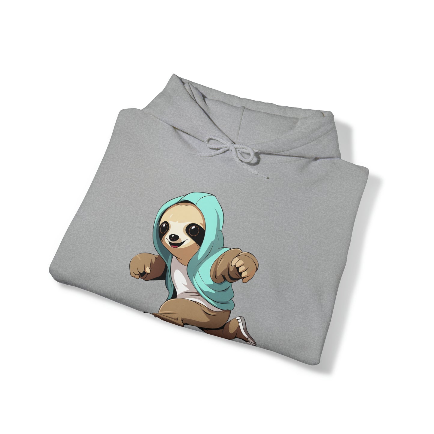 Running Sloth - Unisex Heavy Blend™ Hooded Sweatshirt
