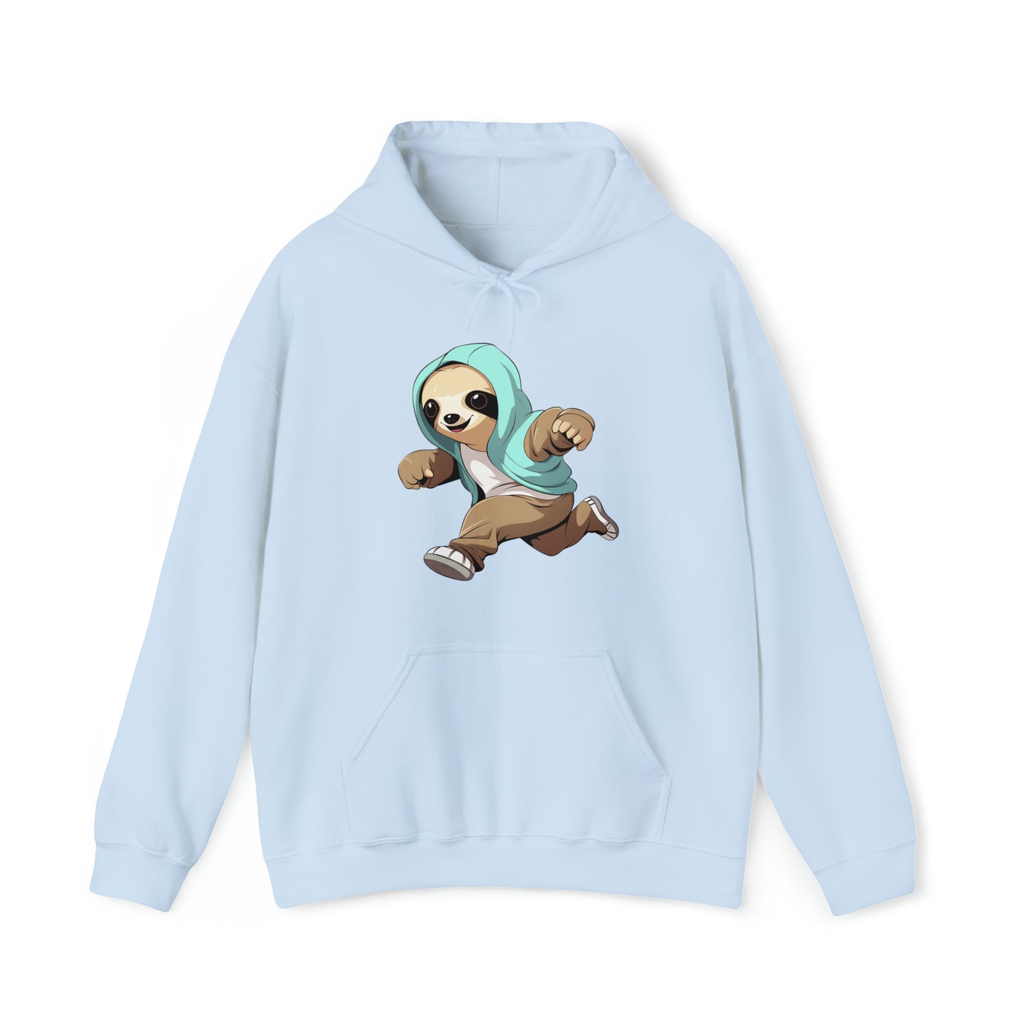 Running Sloth - Unisex Heavy Blend™ Hooded Sweatshirt