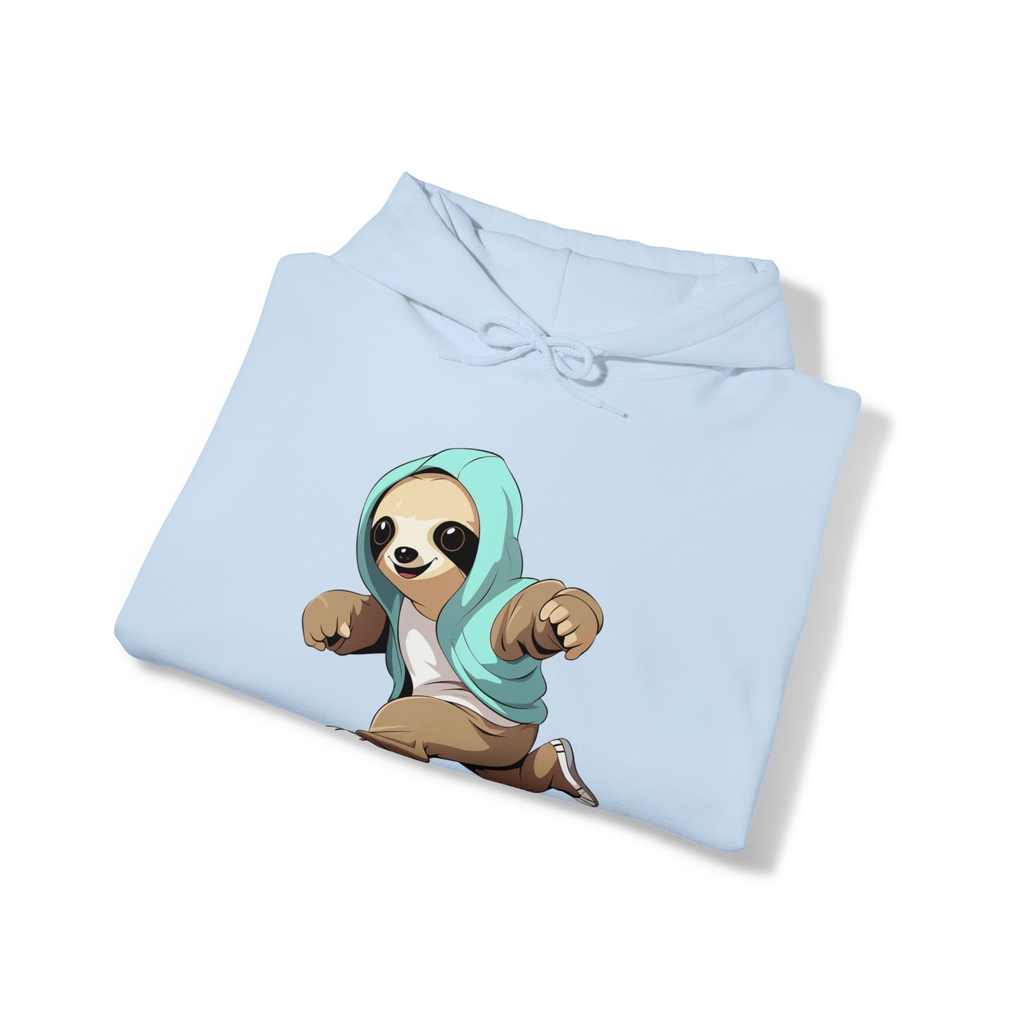 Running Sloth - Unisex Heavy Blend™ Hooded Sweatshirt