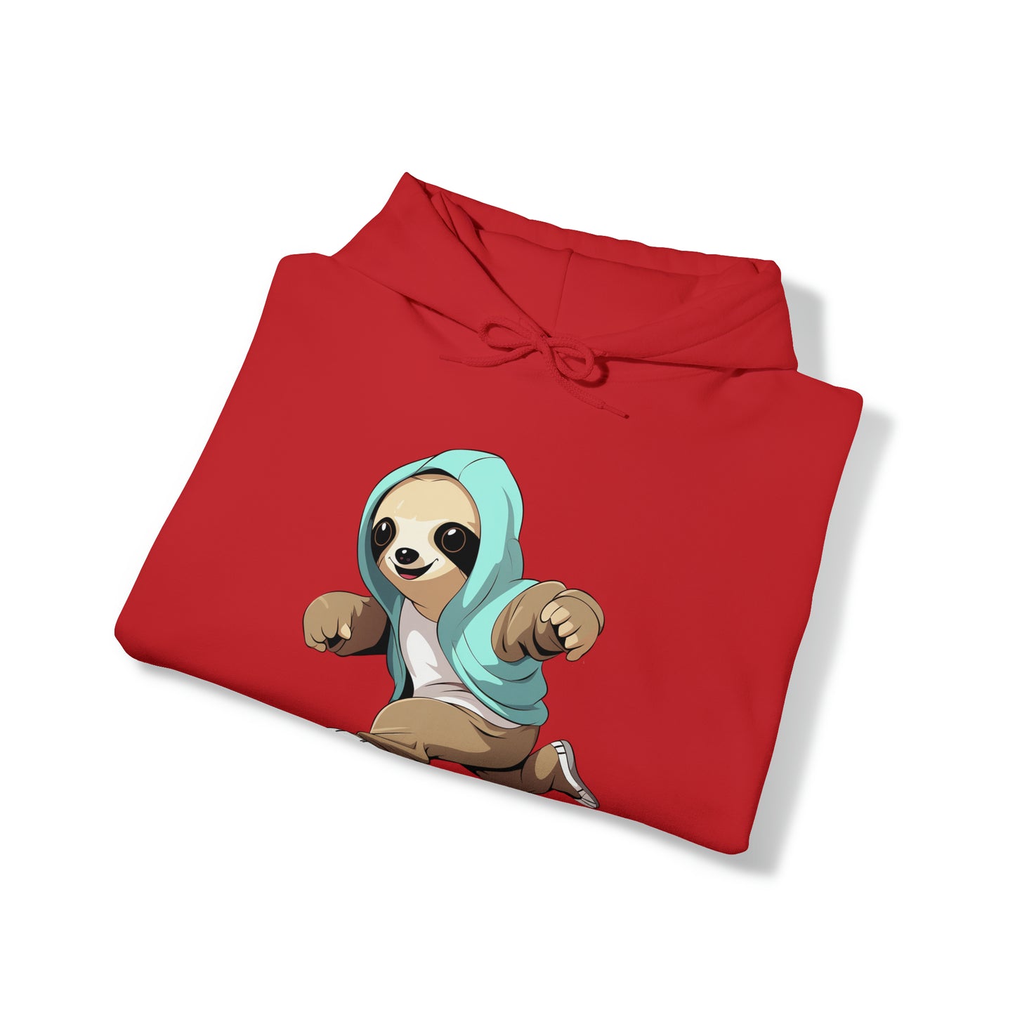 Running Sloth - Unisex Heavy Blend™ Hooded Sweatshirt