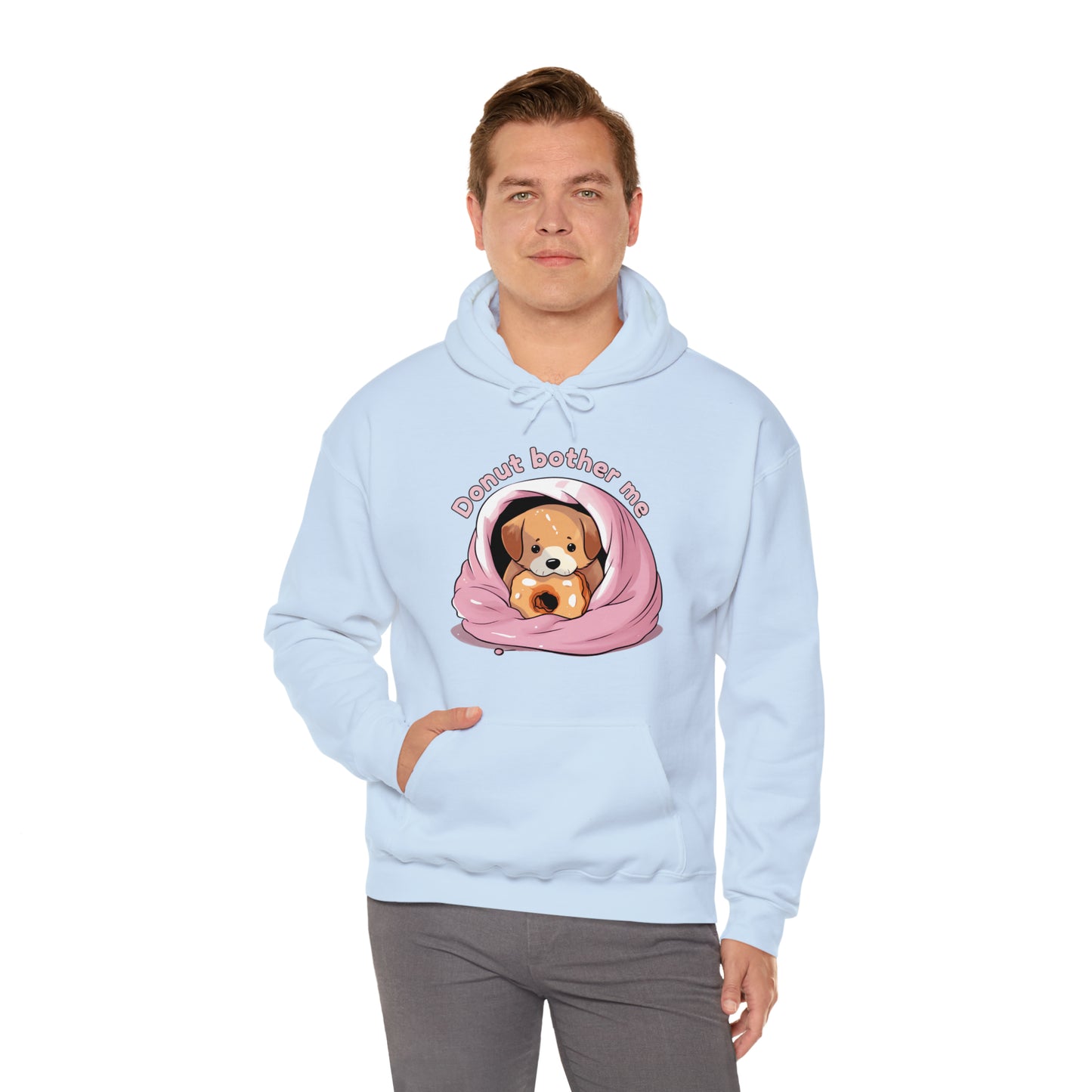Donut bother me (dot) - Unisex Heavy Blend™ Hooded Sweatshirt